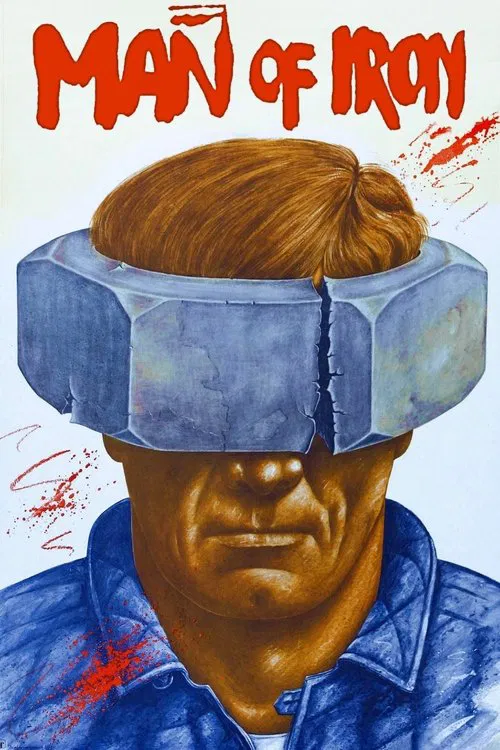 Plakat: Człowiek z żelaza
