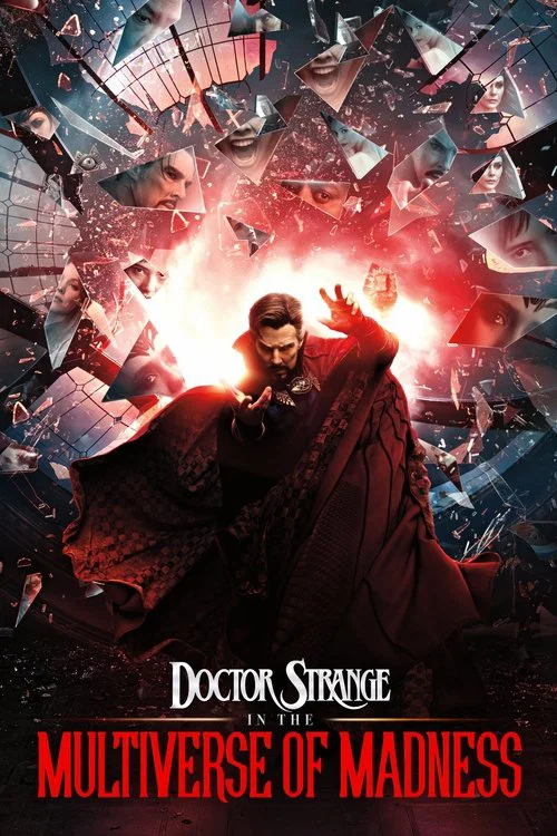 Plakat: Doktor Strange w multiwersum obłędu