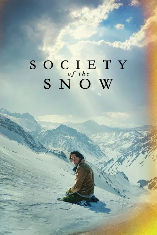 Póster: La sociedad de la nieve
