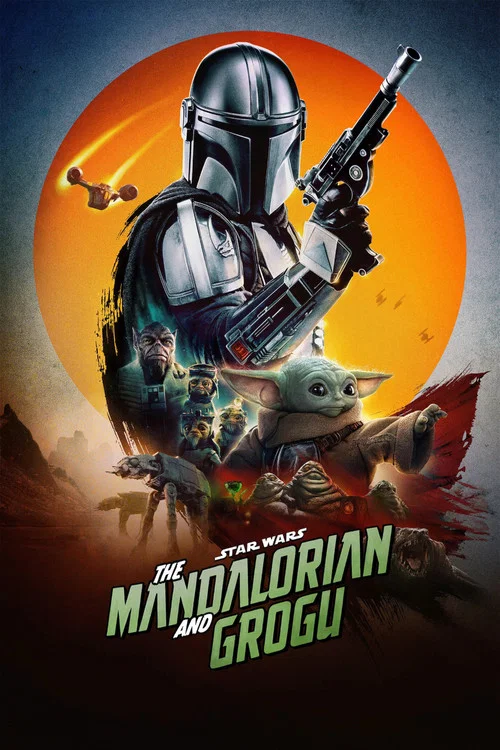 Plakat: Gwiezdne wojny: Mandalorian i Grogu