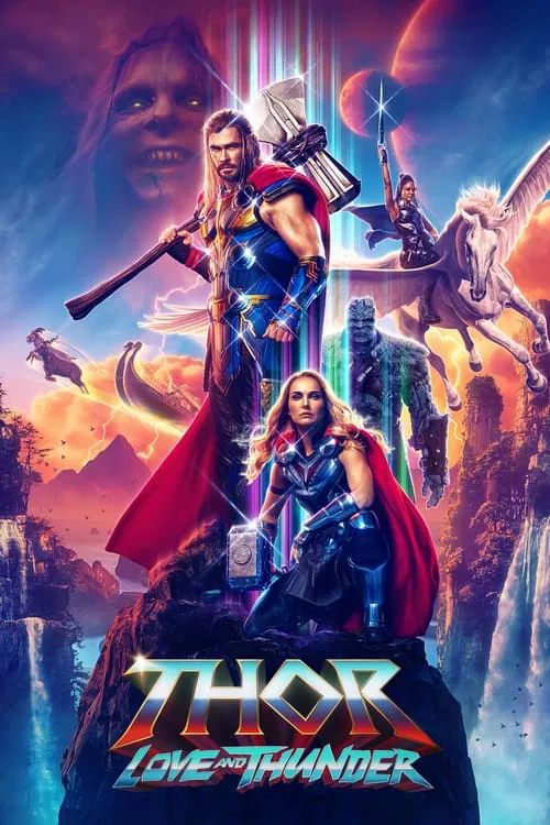 Plakat: Thor: Miłość i grom