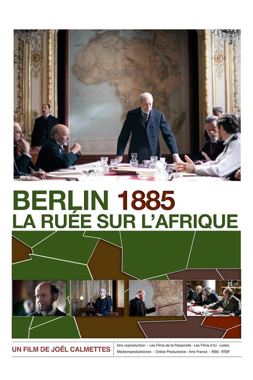 Poster: Conférence de Berlin 1885 - La ruée sur l'Afrique