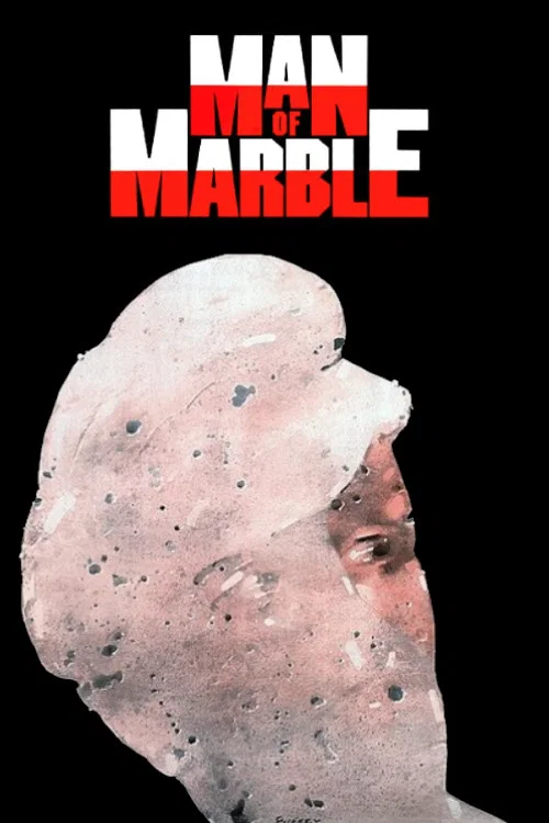 Poster: Człowiek z marmuru