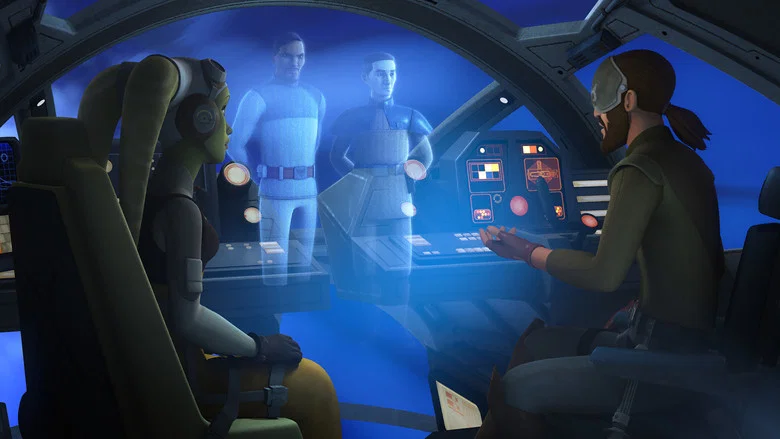 Poster: Star Wars Rebels — S03E11 · Ghosts of Geonosis (1)